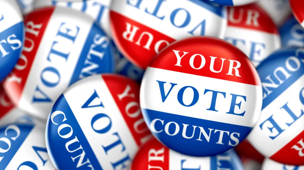 your vote counts